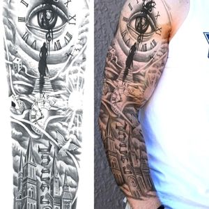 Tattoos, adult, semi permanent